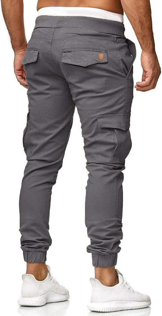Cargo Pants for Men Relaxed Fit Casual Military Trousers Hiking Tactical with 6 Pockets Big and Tall Work Joggers