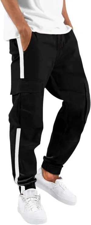 Cargo Pants for Men Relaxed Fit Men's Military Tactical Pants Big and Tall Work Hiking Trousers Workout Joggers Baggy