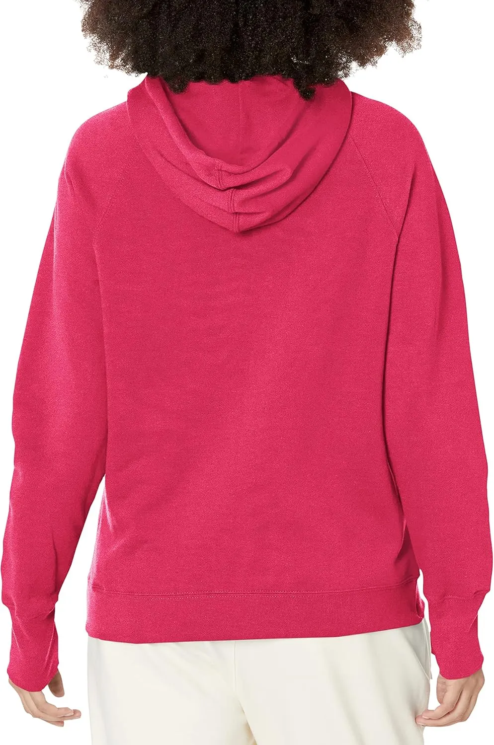 Champion Women's Powerblend Fleece Hoodie, Left Chest Script