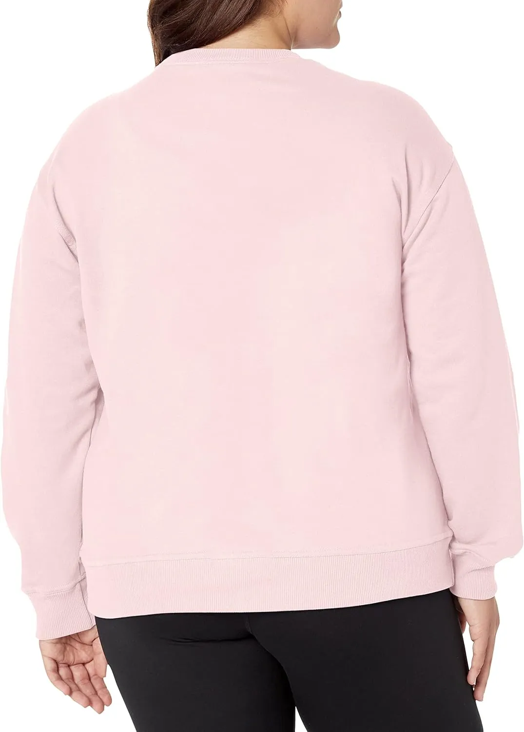 Champion Women's Sweatshirt, Powerblend, Crewneck for Women, C Logo (Plus Size Available)