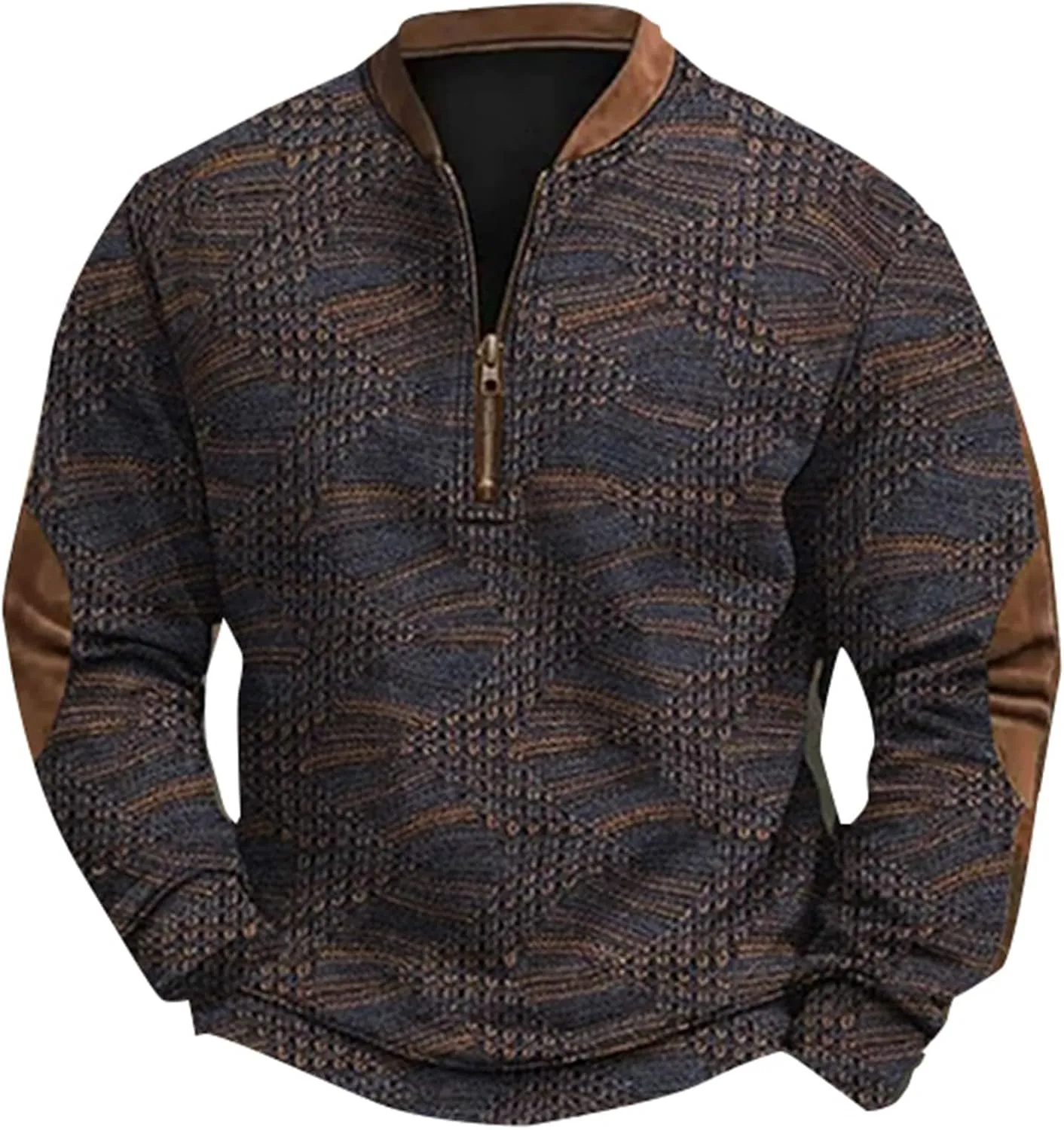 Jackets For Men Loose 3D Printed Zipper Long Sleeved Hoodie Yellow Hoodie Mens Windbreakers Mens Big And Tall