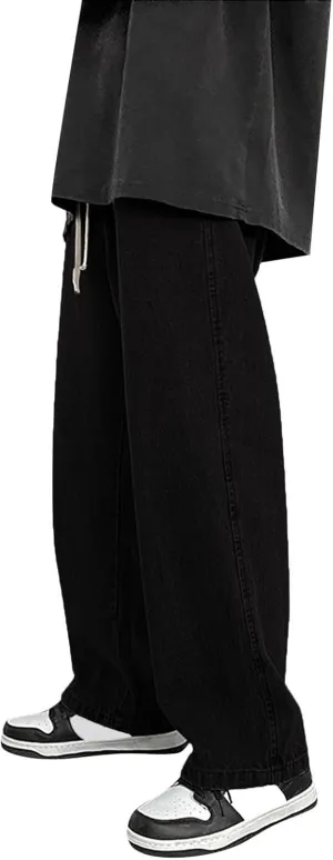 Men??s Jeans Pants Cargo Pants Y2K Wide Leg Jeans Fashion Stretch Destroyed Ripped Vintage Baggy Jeans
