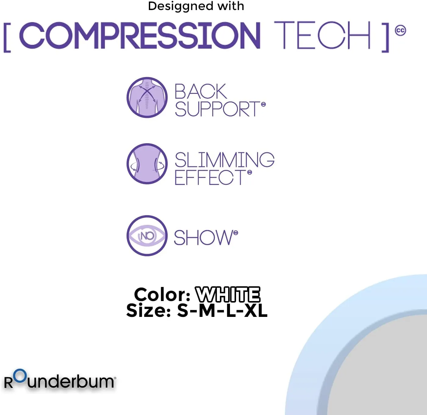 Rounderbum Seamless Compression T-Shirt